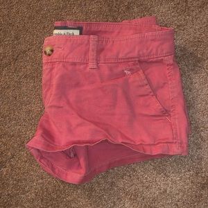 Pink booty shorts